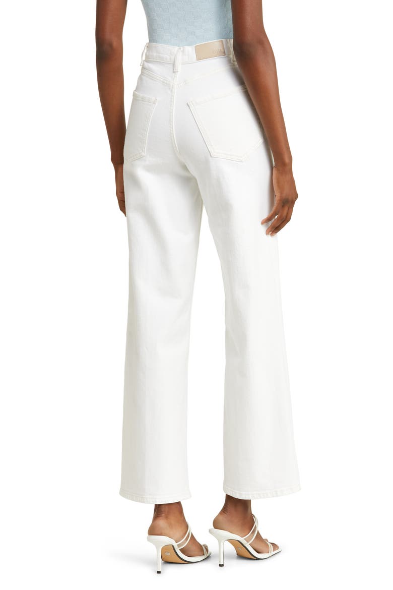 The Getty High Waist Wide Leg Jeans, Alternate, color, VINTAGE ECRU