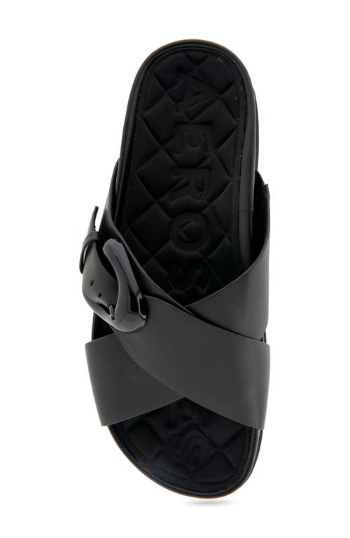 AEROSOLES AEROSOLES LAGO FLATFORM SLIDE SANDAL 