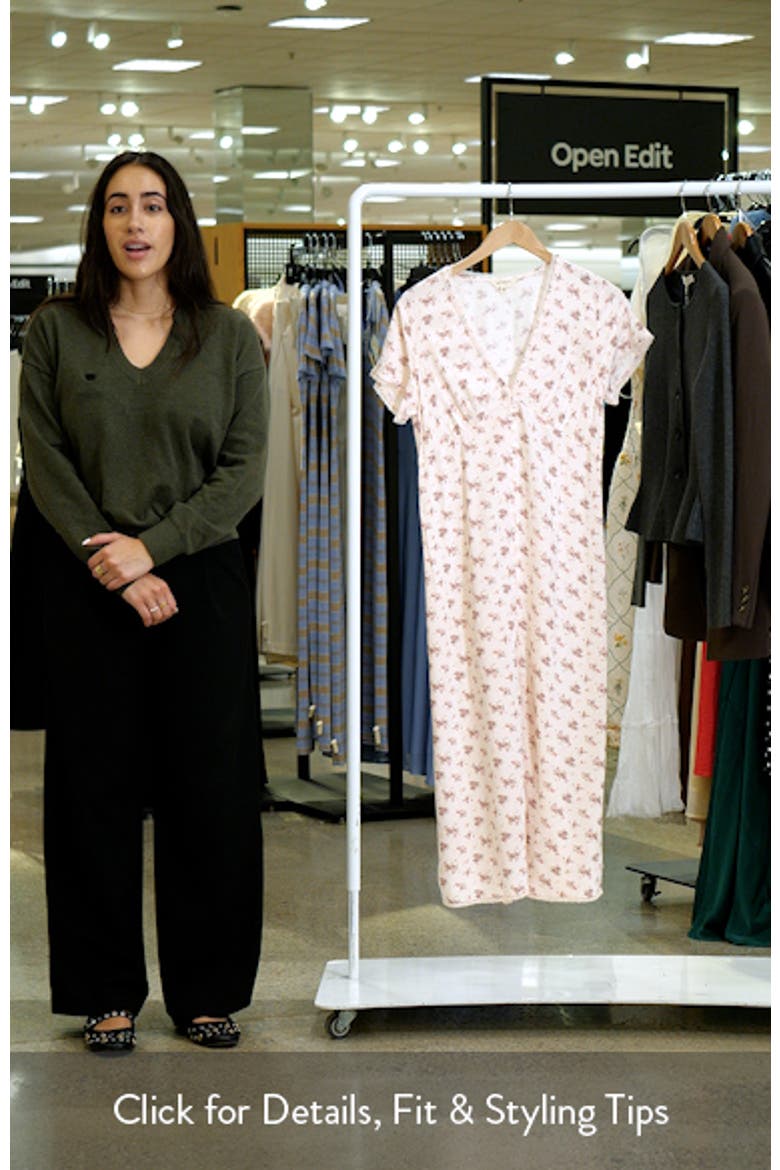 Simone Floral Midi Dress video