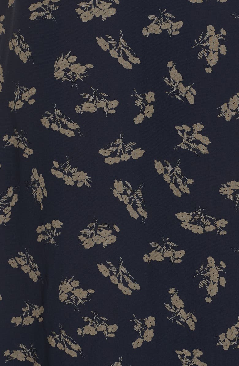 Polo Ralph Lauren Ruffled Floral Midi Dress, Alternate, color,