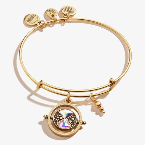 Harry Potter(TM) Time Turner Spinner Charm Bangle Bracelet