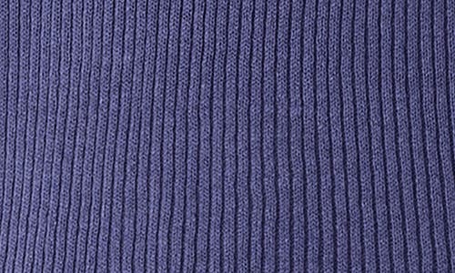 Eileen Fisher Rib Organic Linen & Organic Cotton Sweater In Bluette
