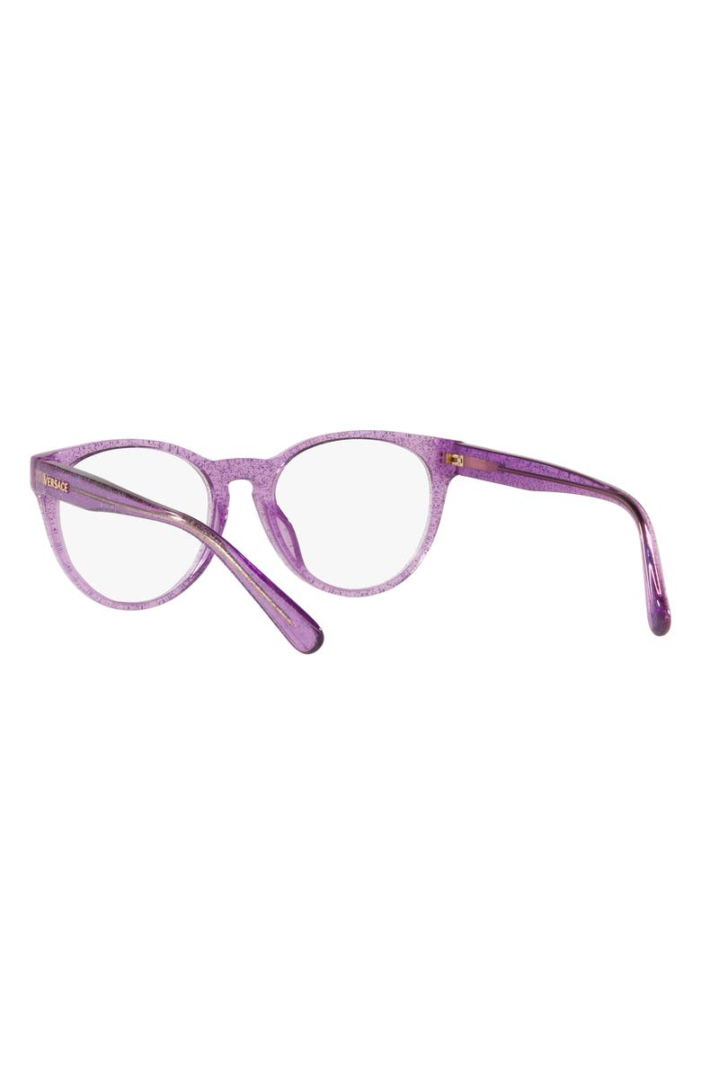 Versace 46mm Phantos Optical Glasses, Alternate, color,