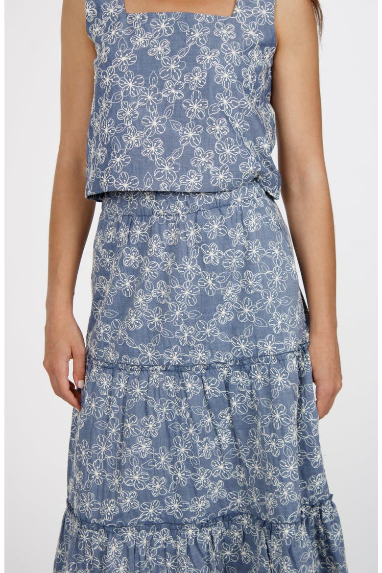 Cambria Skirt, Alternate, color, Pacfic Bloom