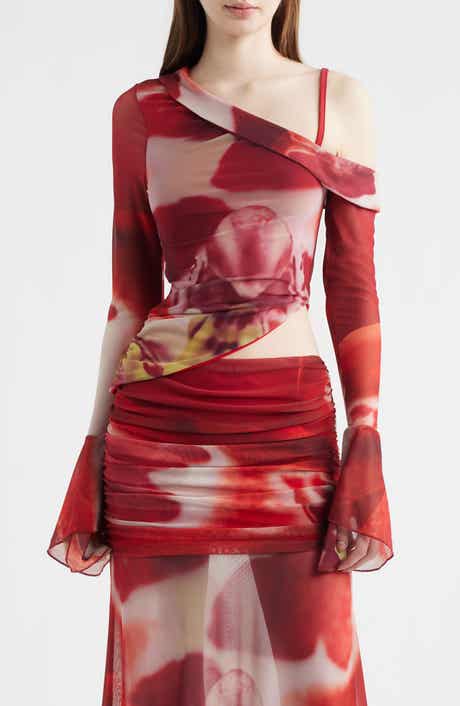 Susurro Print Off the Shoulder Top