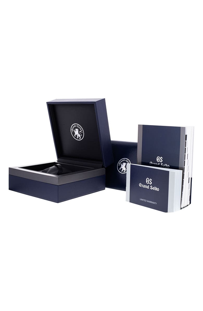 Watchfinder & Co. Grand Seiko Preowned Heritage Collection Bracelet Watch, 40mm, Alternate, color, Silver / Blue