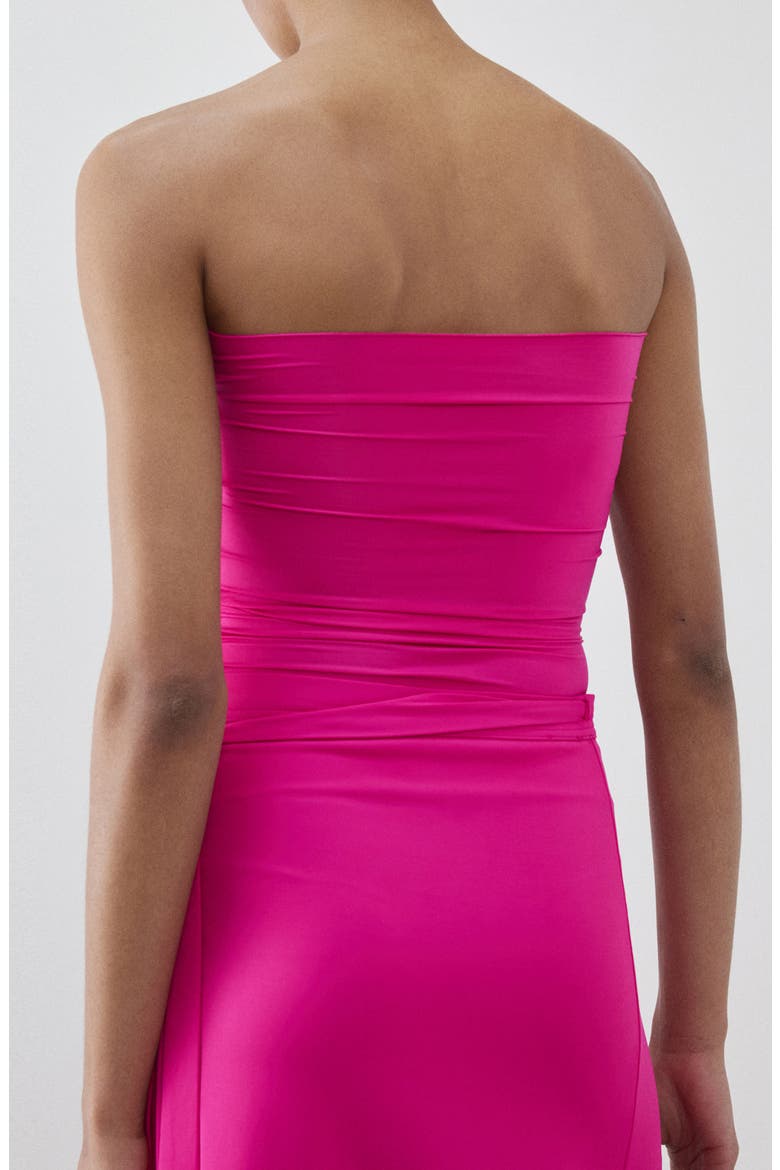 Stretch Tube Top, Alternate, color, FUCHSIA