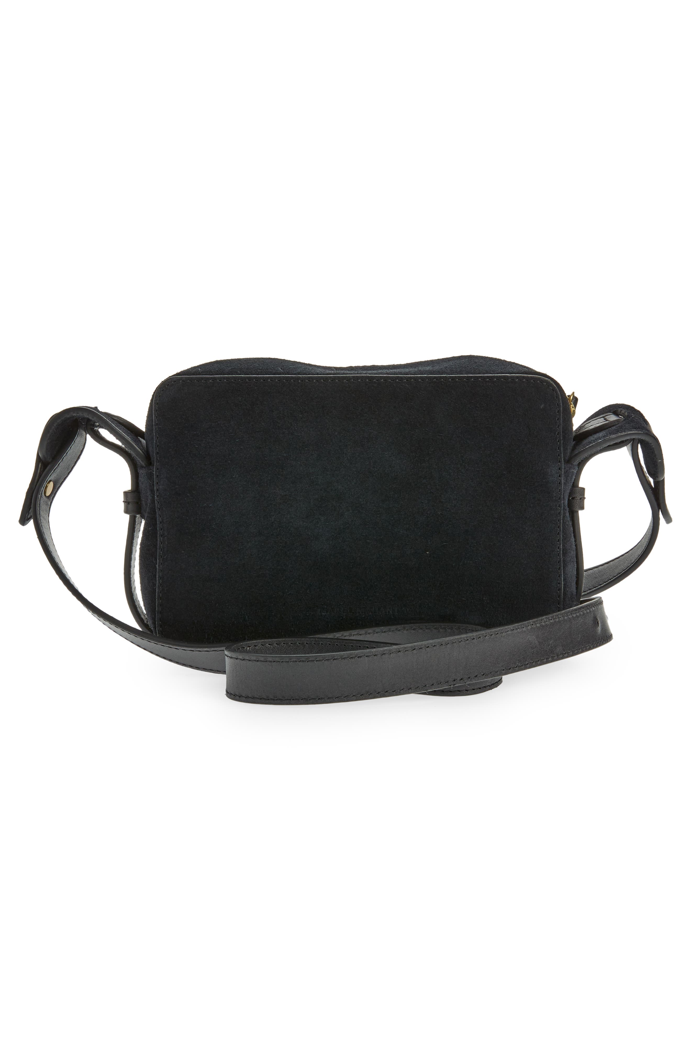 Isabel Marant Wasy Suede Crossbody Bag, Alternate, color, 