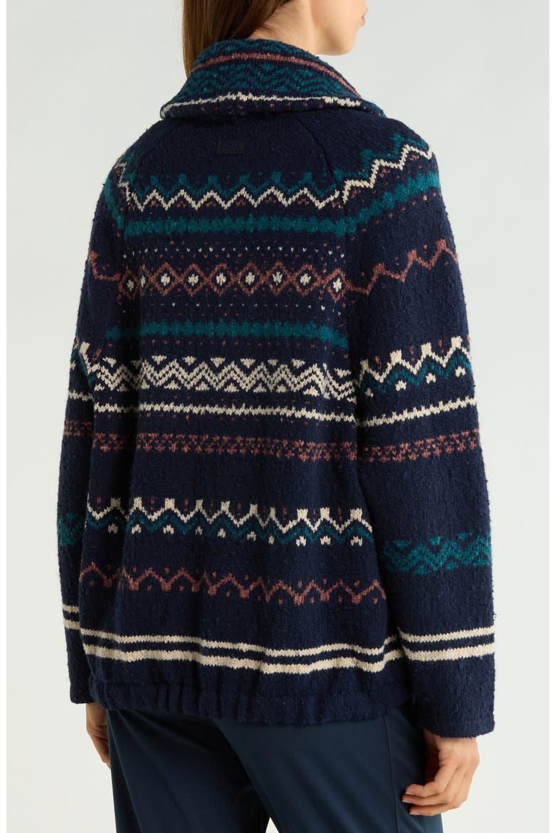 Arctic Poppy Sweater Cardigan, Alternate, color, NAUTICAL