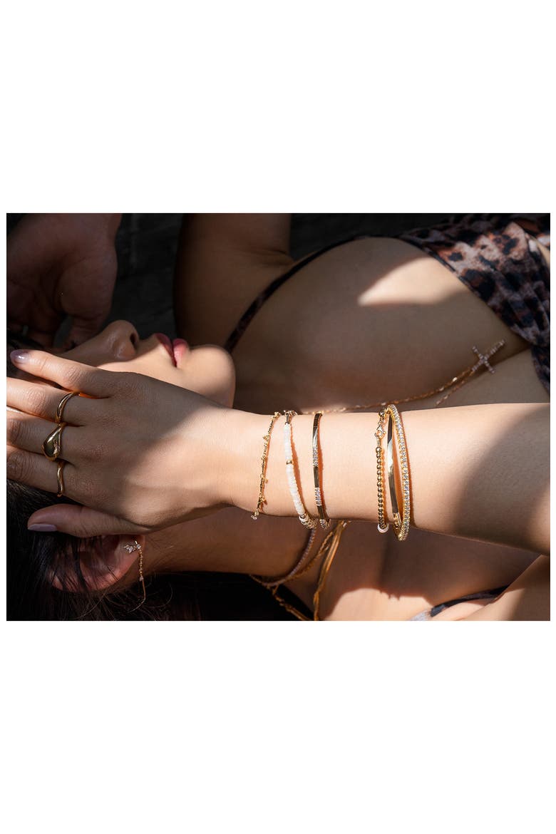 Liora Diamond Line Station Delicate Bracelet, Alternate, color, 18K YELLOW GOLD