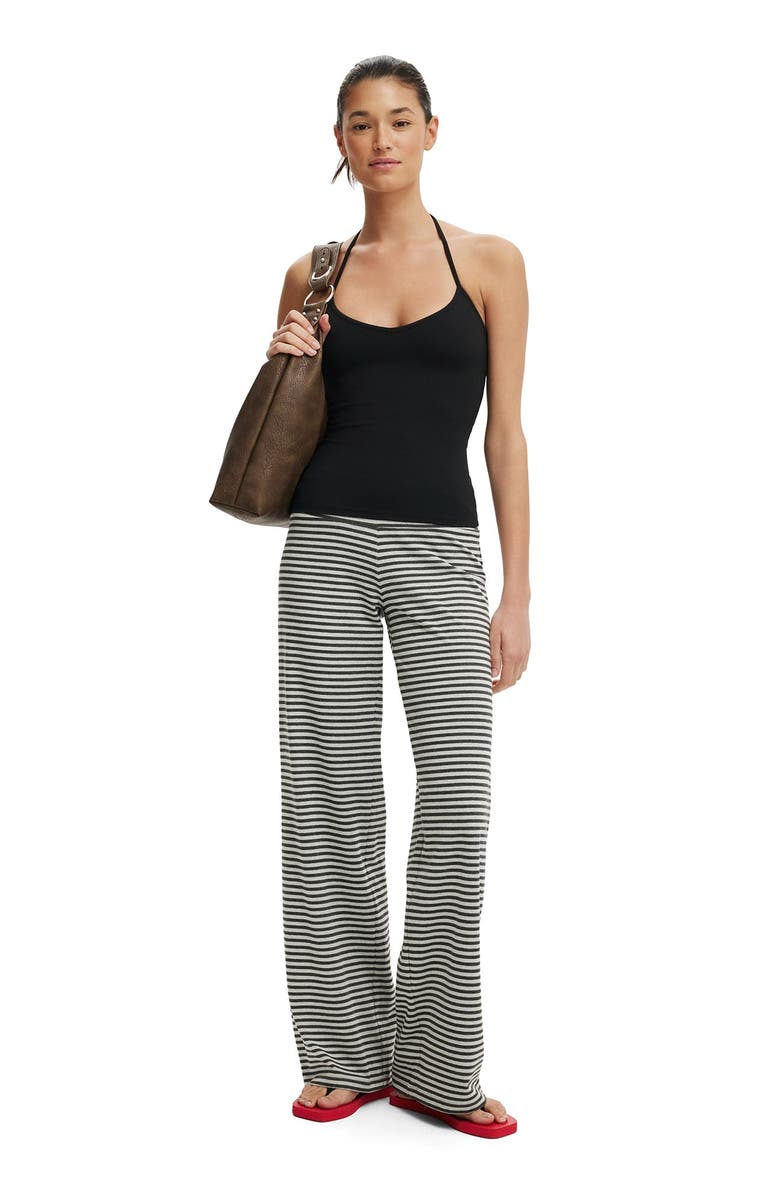 Cotton On Women's Hold Me Tie Halter, Alternate, color, Black