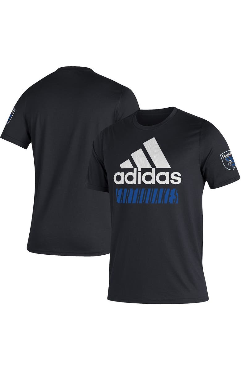 adidas Men's adidas Black San Jose Earthquakes Creator Vintage T-Shirt, Alternate, color, 