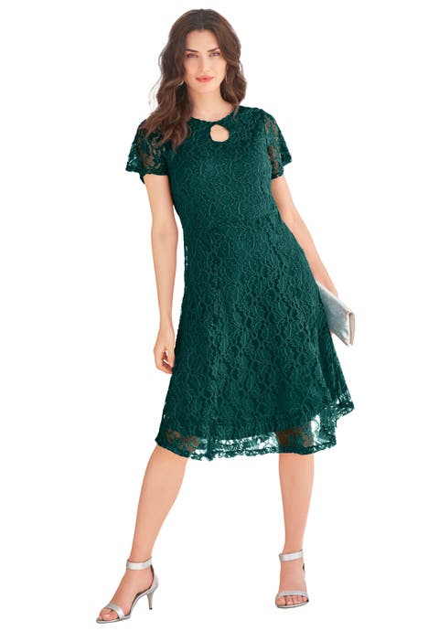 Keyhole Lace Dress