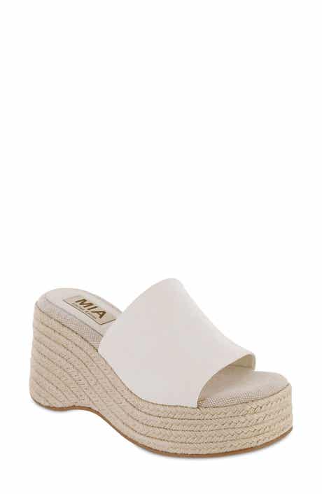 MIA Limited Edition Palma Espadrille Platform Wedge Sandal