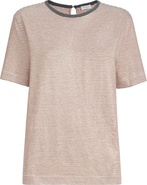 Brunello Cucinelli Striped jersey T-shirt