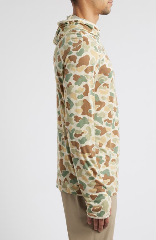 Free Fly Camouflage Lightweight Upf 20+ Hoodie In Vintage Camo