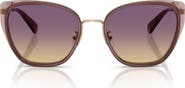 COACH 53mm Gradient Square Sunglasses