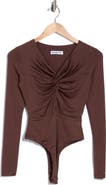 Princess Polly Vennie Twist Front Long Sleeve Bodysuit
