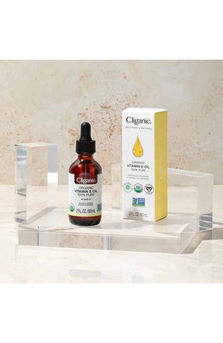 Cliganic Organic Vitamin E Oil, Alternate, color, NO COLOR