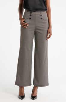 MAX STUDIO Sailor High Waist Wide Leg Pants