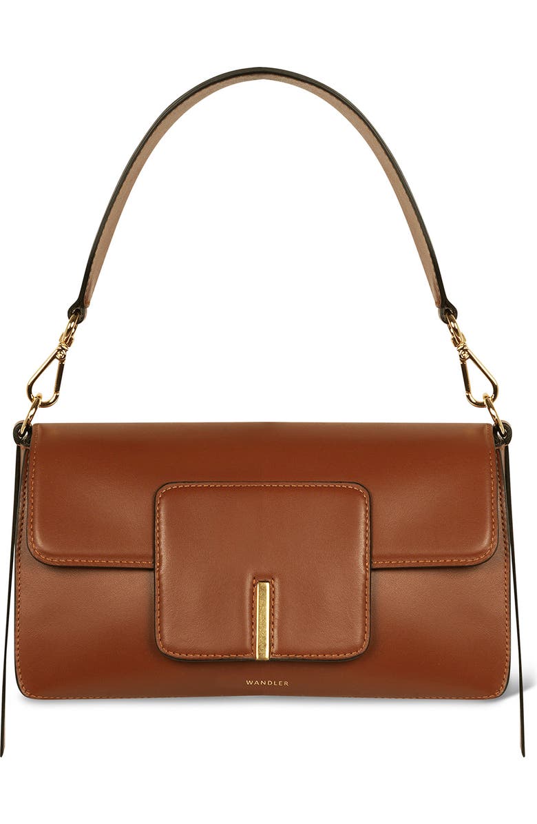 Wandler Georgia Leather Shoulder Bag, Main, color,