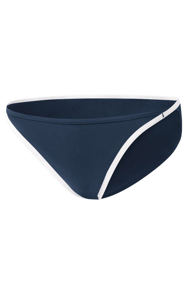 Women's G-III 4Her by Carl Banks Navy Buffalo Bills Play Action Bikini Bottom, Alternate, color, Navy