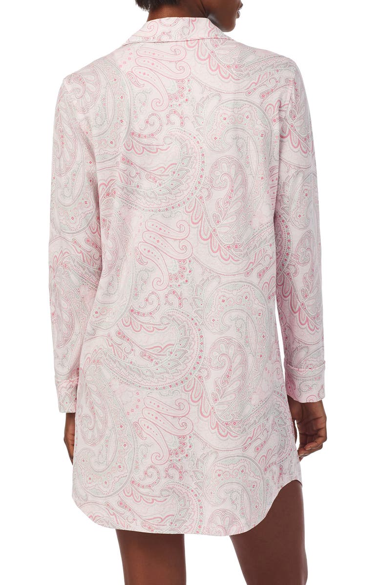 Lauren Ralph Lauren Paisley Print Sleepshirt, Alternate, color, 