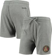 Mitchell & Ness Women's Mitchell & Ness Heathered Gray Atlanta United FC Logo Shorts