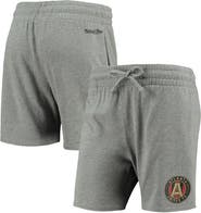 Mitchell & Ness Women's Mitchell & Ness Heathered Gray Atlanta United FC Logo Shorts