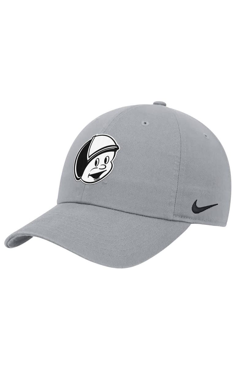 Nike Men's Nike Gray UCF Knights 2024 Space Game Club Adjustable Hat, Main, color, 