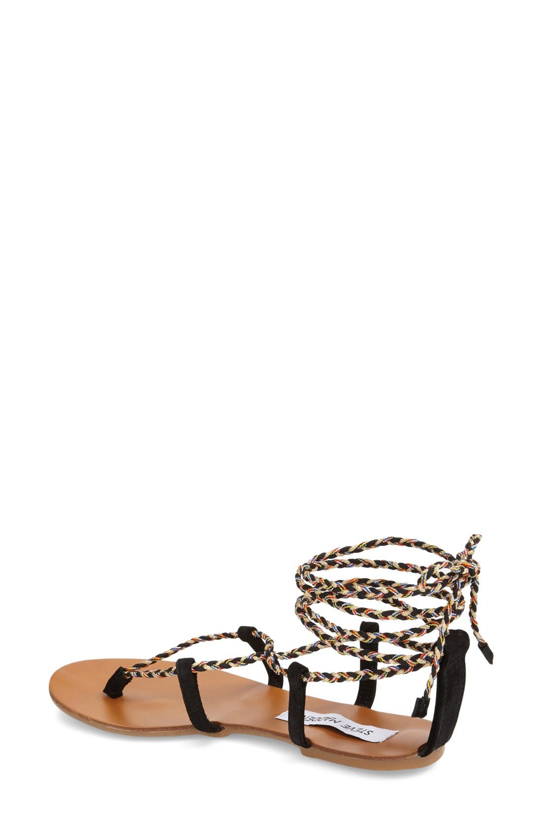 'Werkit' Gladiator Sandal, Alternate, color, BLACK MULTI