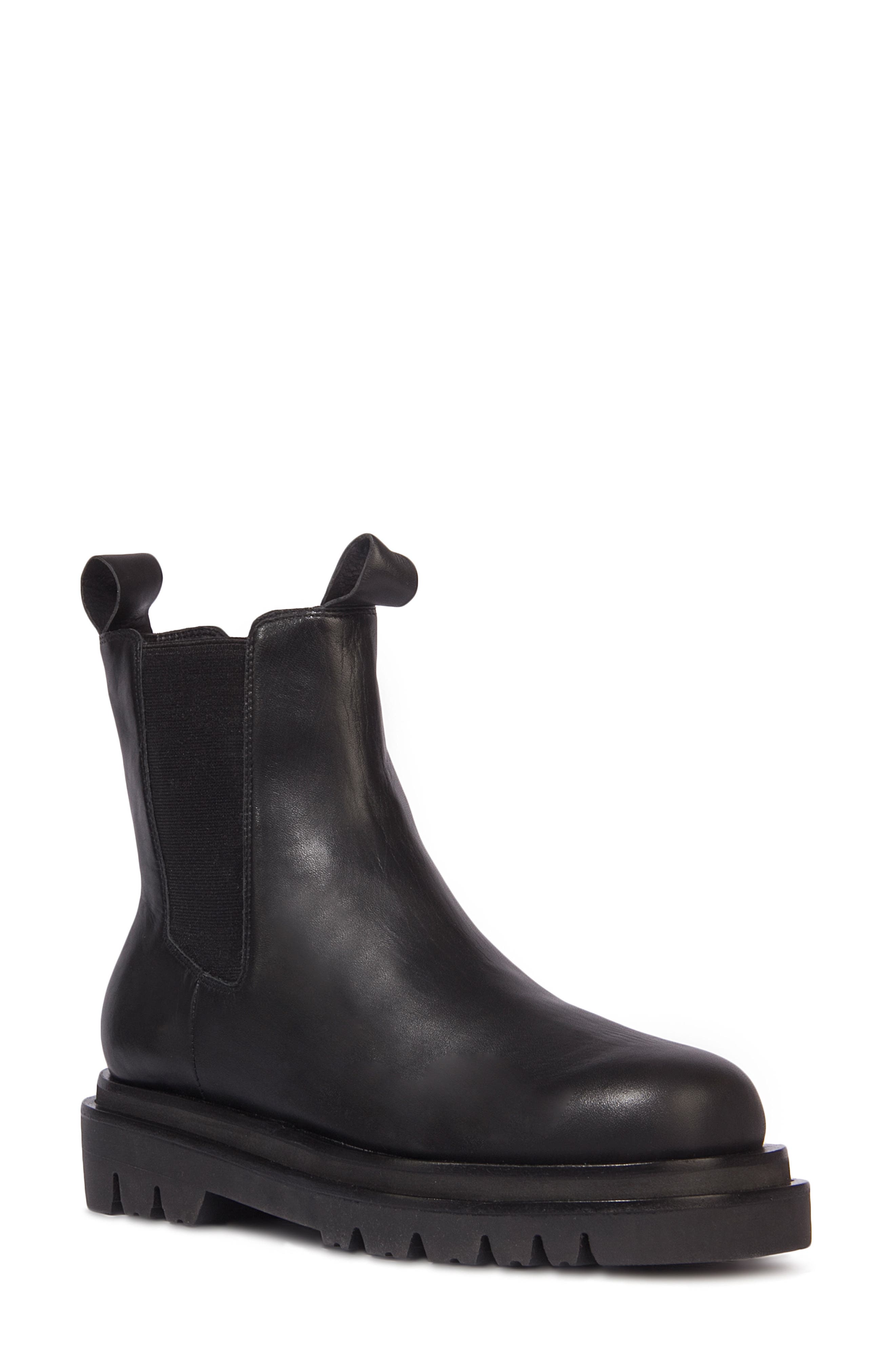 BLACK SUEDE STUDIO Chelsea Boot, Main, color, 