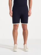 Manière De Voir Regis Contrast Detail Knit Shorts