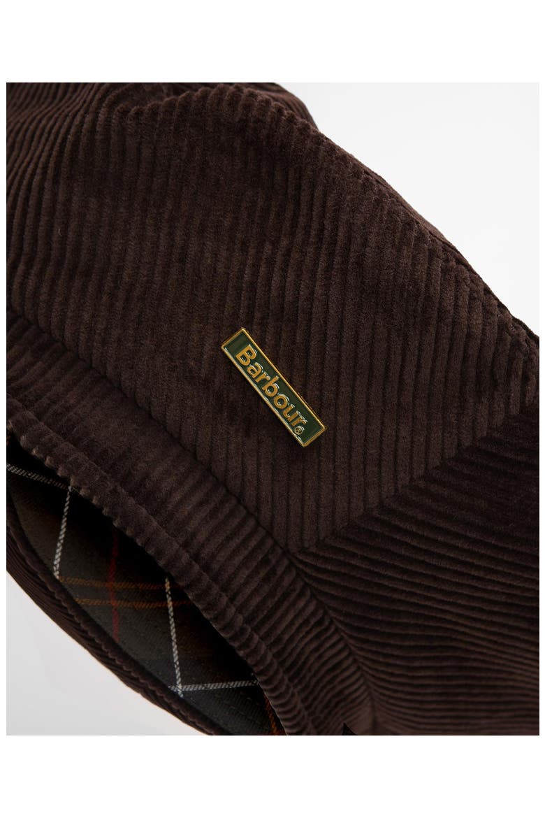 Overton Corduroy Beret, Alternate, color, BROWN