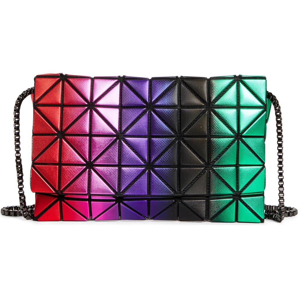 Bao Bao Issey Miyake Womens Magic Hour Woven Cross-body Bag Red Base