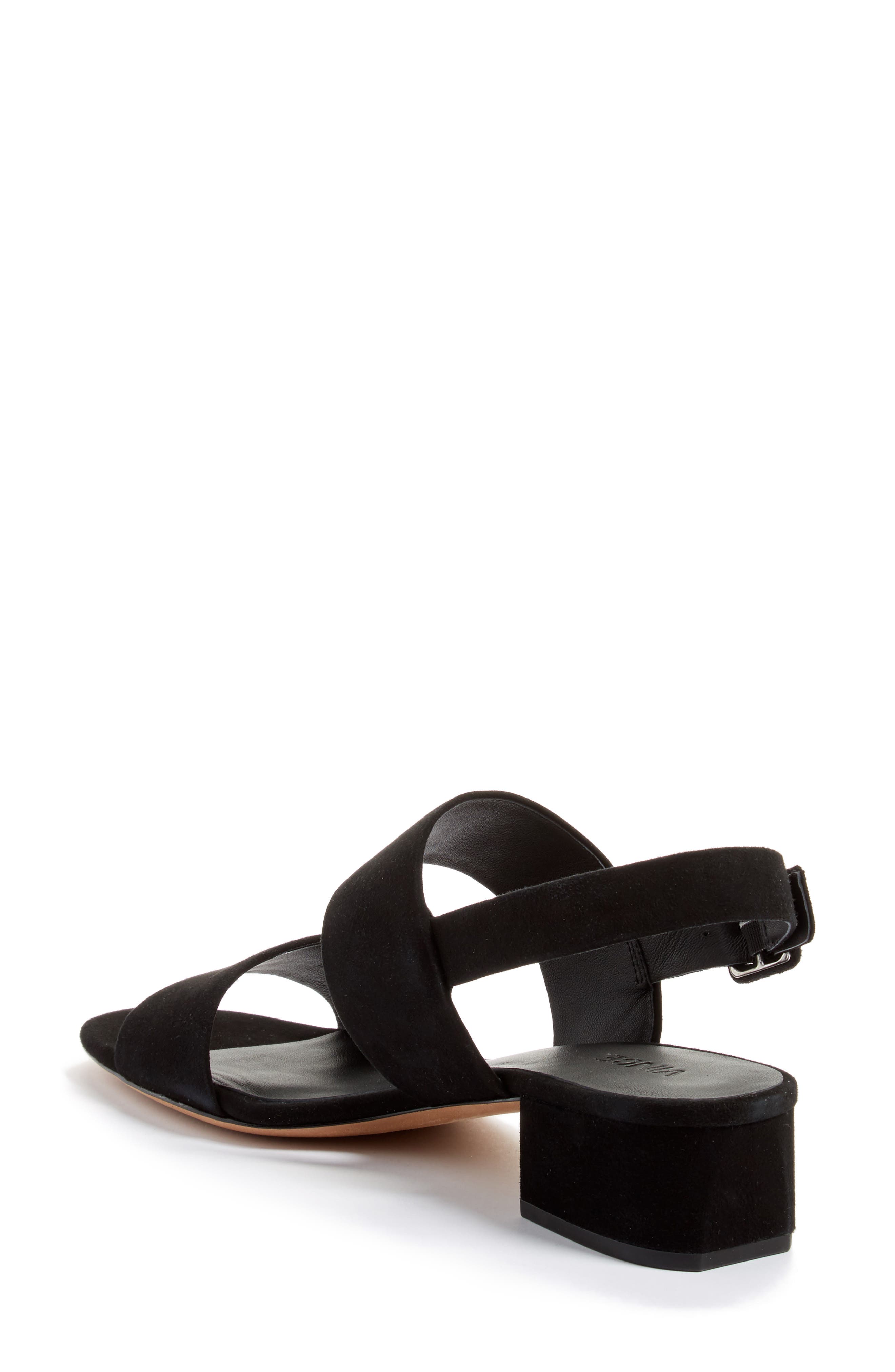 Taye Sandal, Alternate, color, BLACK