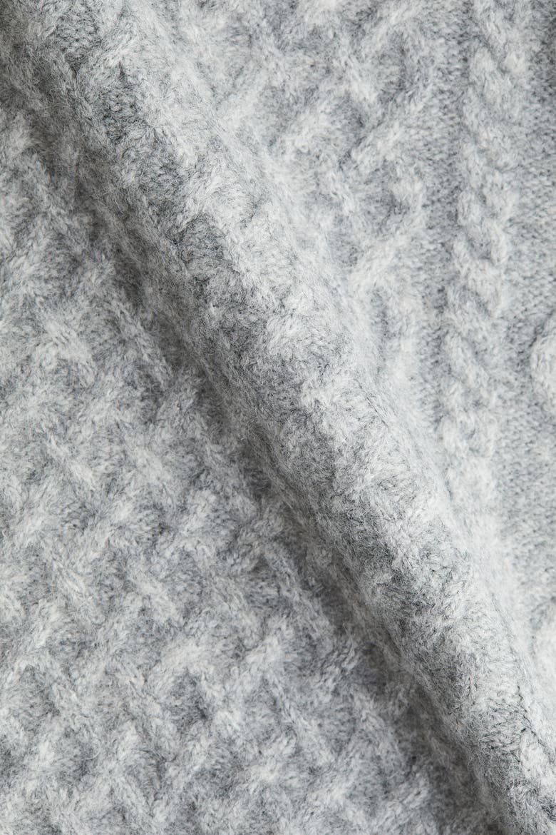 Off-the-shoulder Jumper, Alternate, color, Gray melange