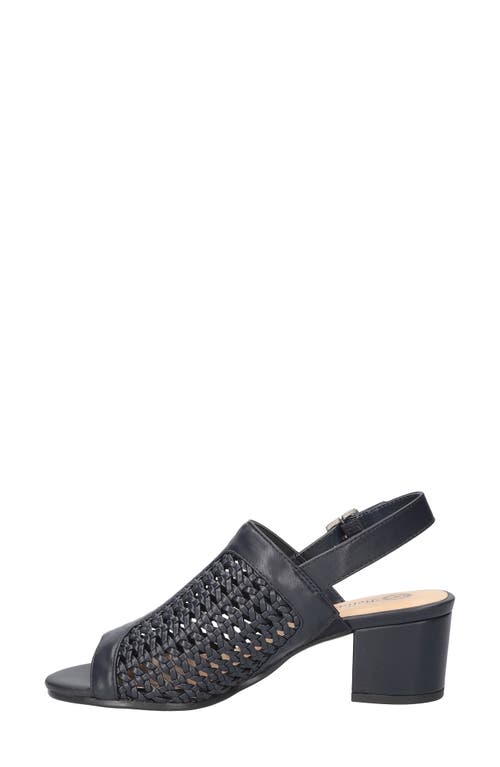 Bella Vita Adley Slingback Sandal In Navy