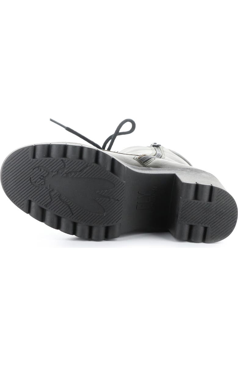 Fly London Tiel Combat Boot, Alternate, color, 012 Military Dublin