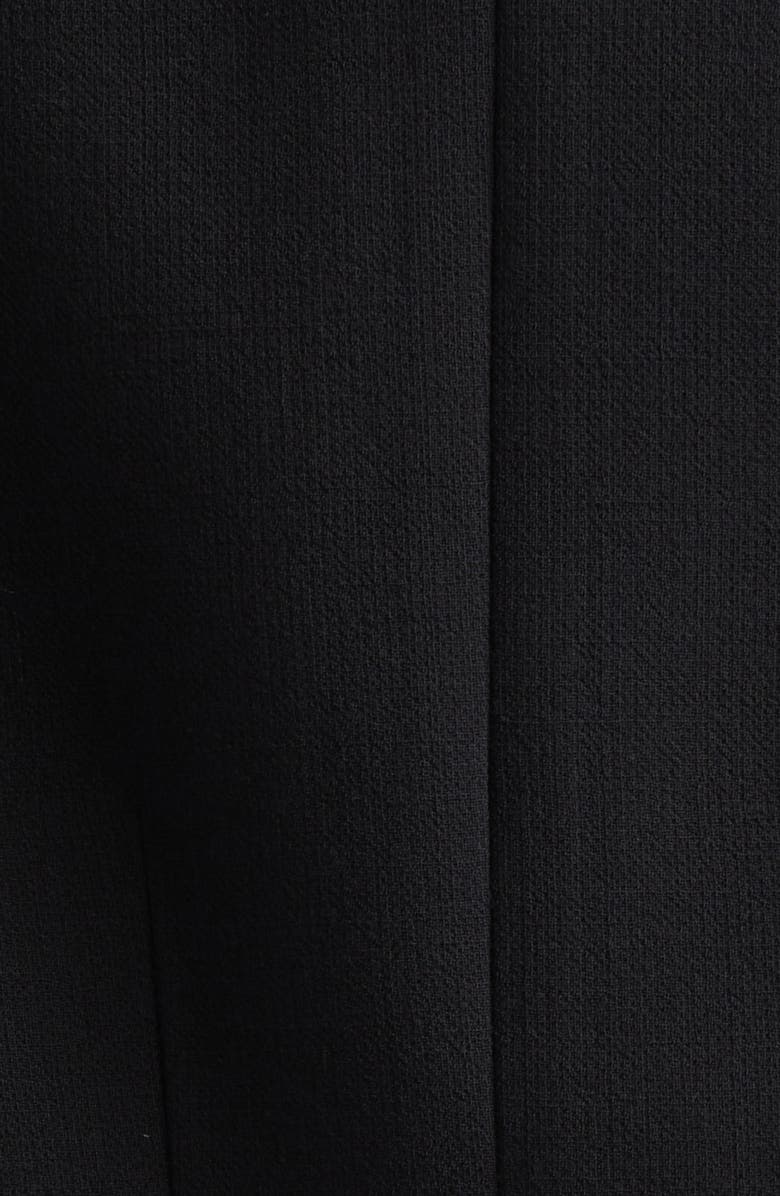 Versace Medusa '95 Double Face Virgin Wool Crepe Crop Jacket, Alternate, color, Black