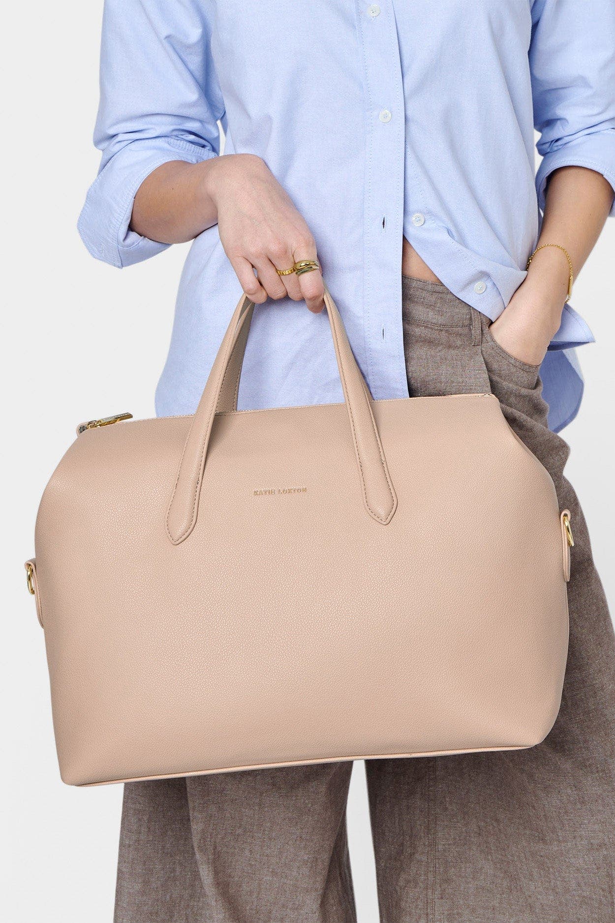 Katie Loxton Milan Cabin Bag, Alternate, color, Pink