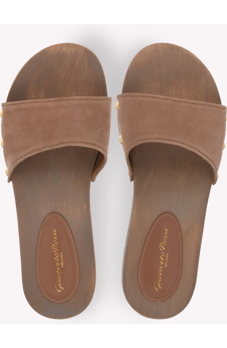 Gianvito Rossi Riviera Sandals, Alternate, color, Pink Suede