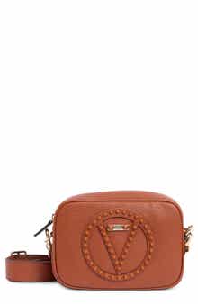 VALENTINO BY MARIO VALENTINO Mia Rock Stud Leather Crossbody Bag