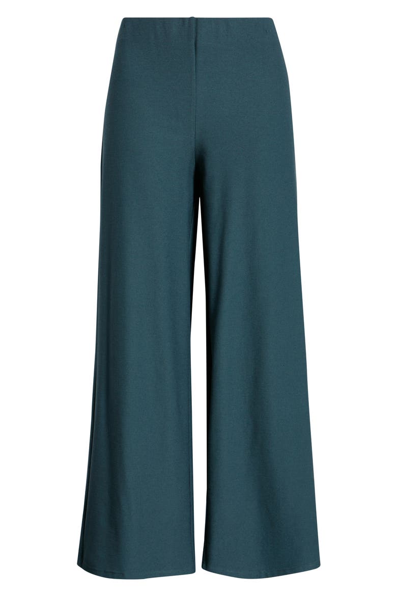 Ankle Wide Leg Pants, Alternate, color, EUCALYPTUS