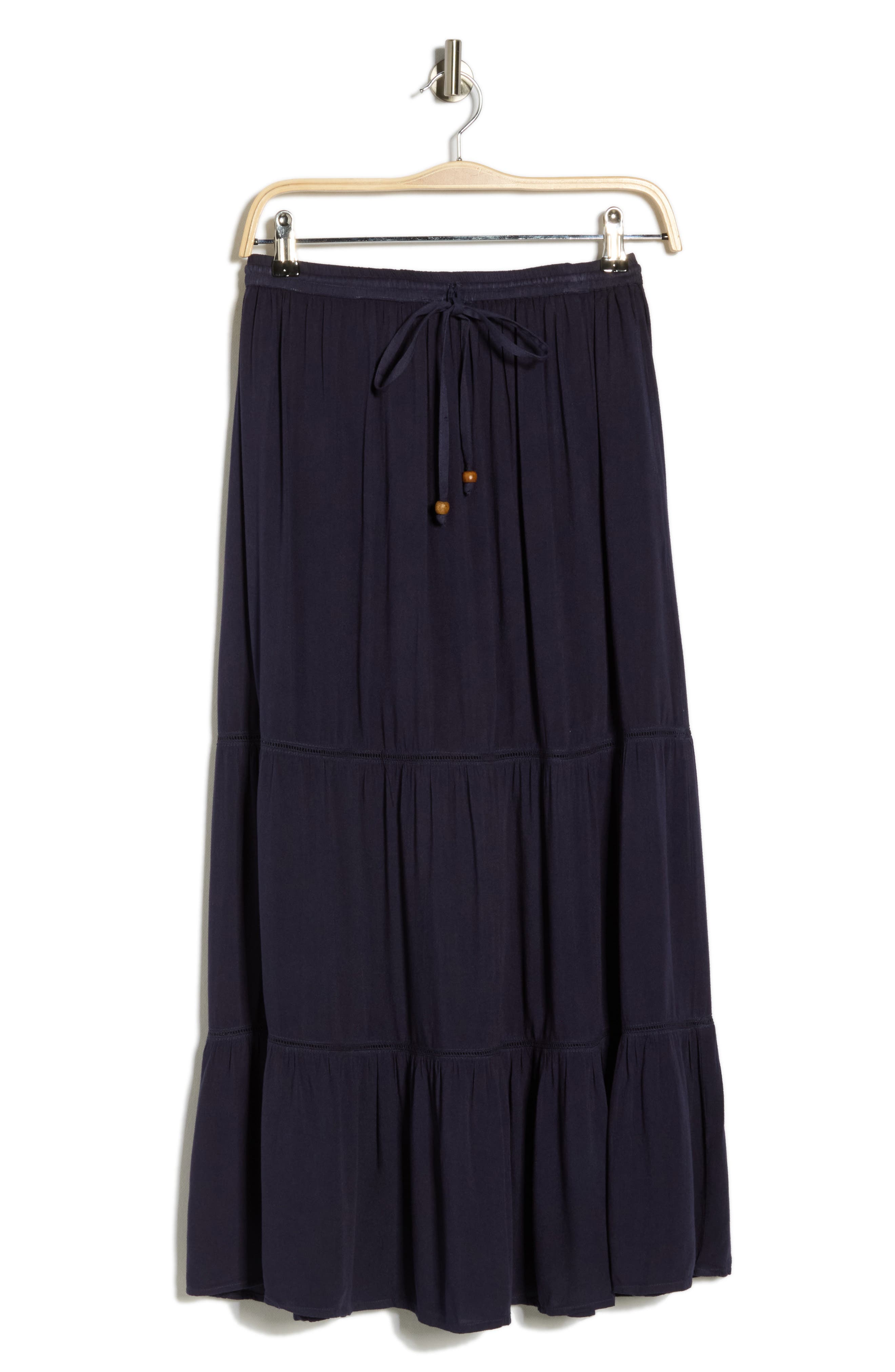 BOHO ME Tiered Maxi Cover-Up Skirt