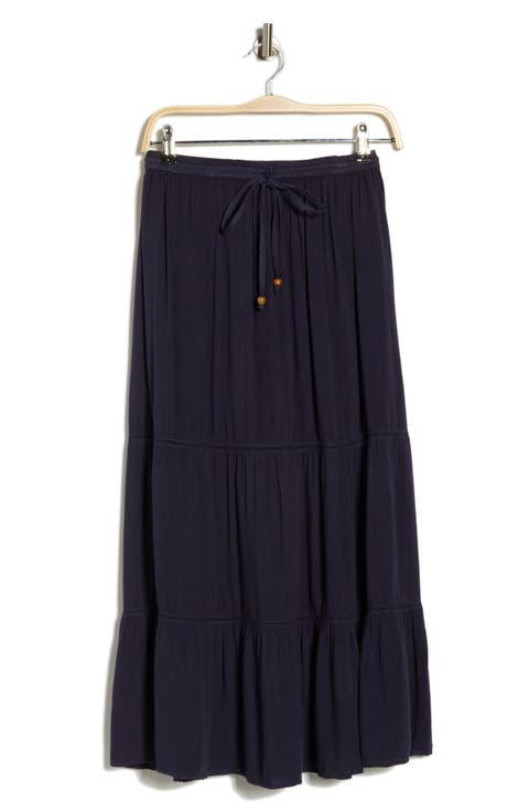 Tiered Maxi Cover-Up Skirt