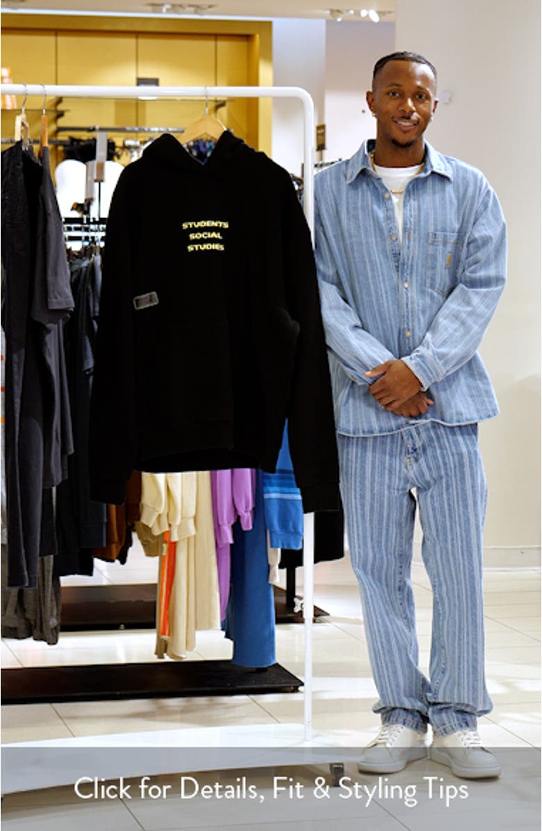 Social Studies Cotton Fleece Hoodie, sales video thumbnail