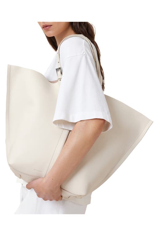Shop Allsaints Ara East West Leather Tote