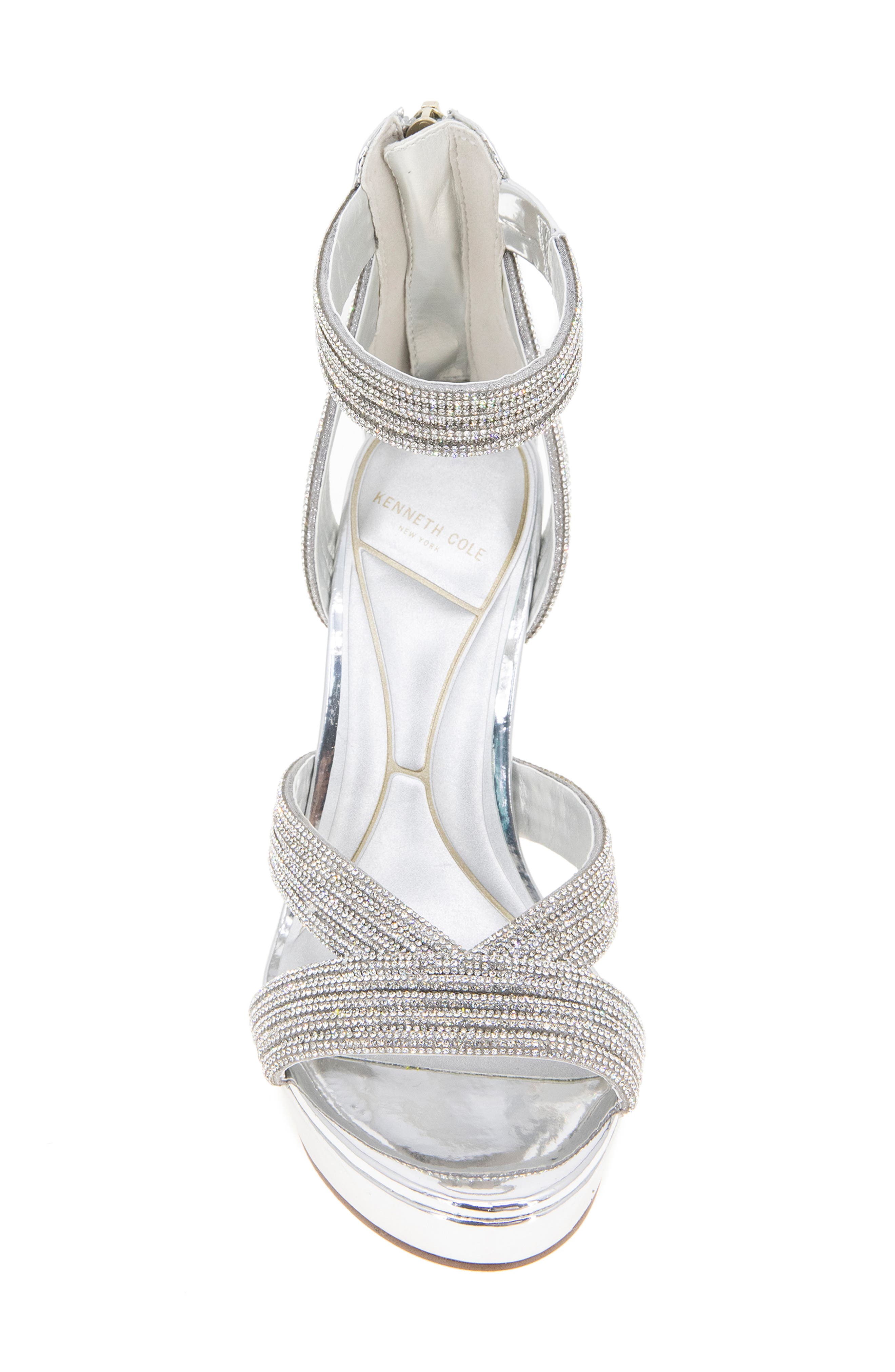 Kenneth Cole New York Nadine Jewel Platform Sandal, Alternate, color, 
