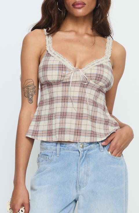 Pretty It Up Tie Detail Top